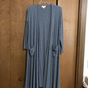 LuLaRoe Sarah Stripe Small EUC